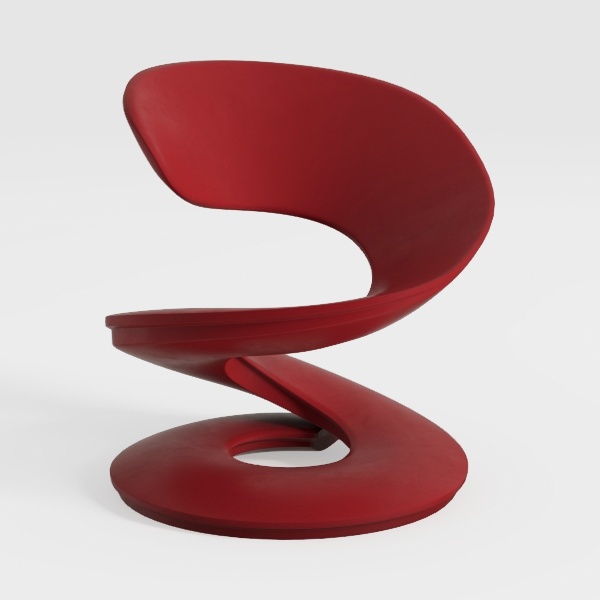 Manhattan Comfort Rosebud Modern Accent Chair Upho