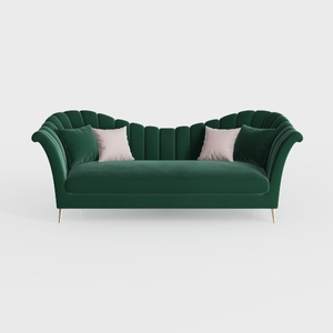 82 Inch Chesterfield Sofa, 23 Inch Deep Seat