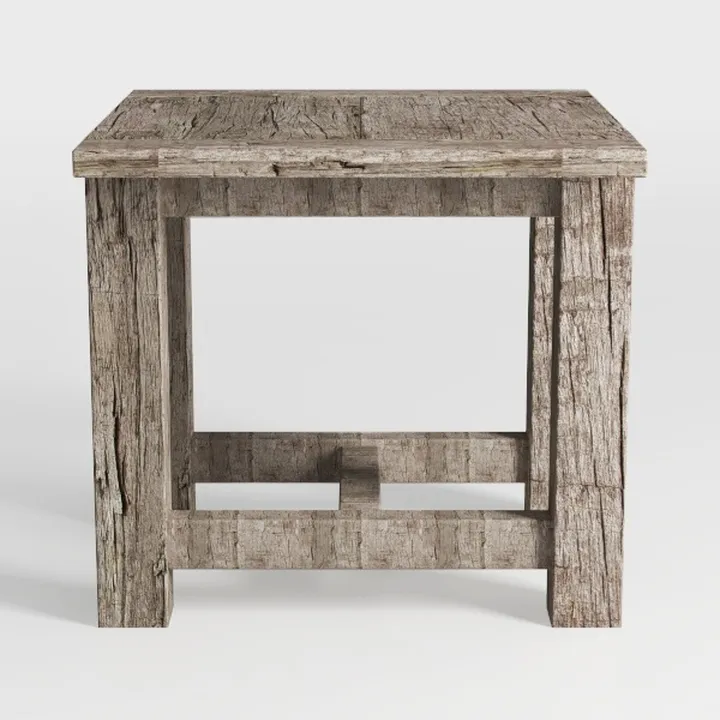 LITTLE TREE Side Table, All Wooden Square End