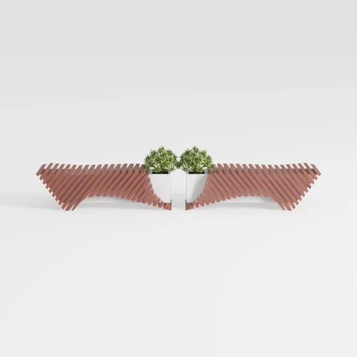 leisure area bench-Shopping Mall