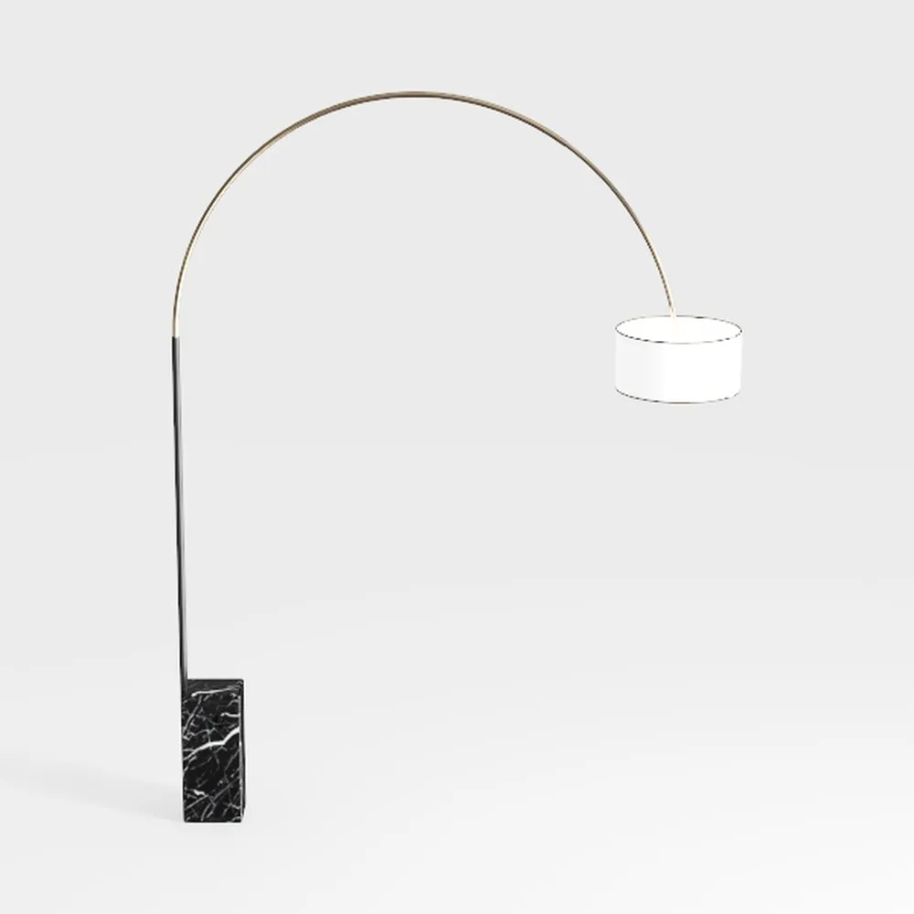 Brightech Olivia Floor Lamp, Arc Lamp for Living