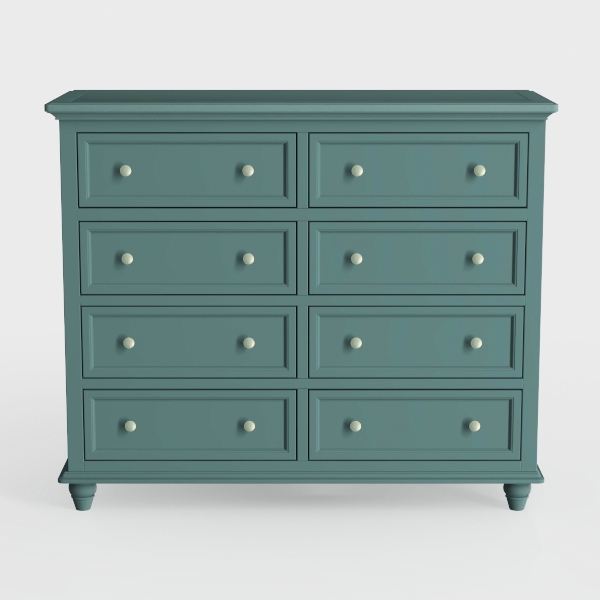 HLR Accent Cabinet with 3 Drawers and Door, Wooden