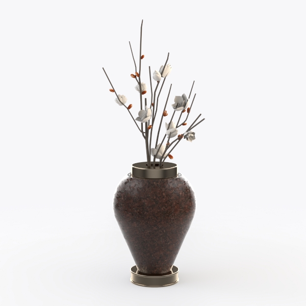 Ceramic active glaze surface rustic vase vintage vase zen decoration rough pottery pot handmade vintage porcelain vase