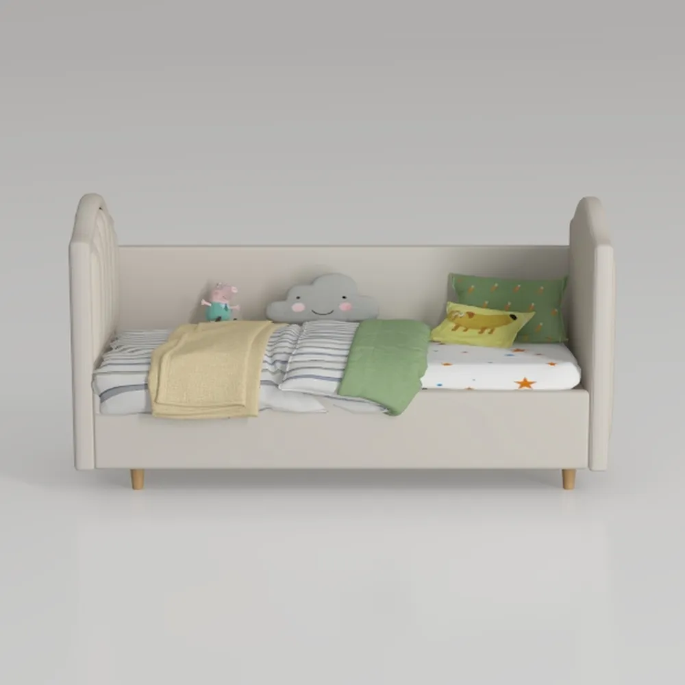LIKIMIO Twin Daybed with Headboard, Corner Bed