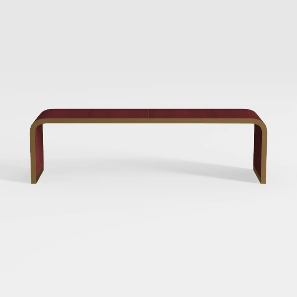 Solid Wood Shoe Bench, 2-Tier Wooden Entryway