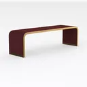 Solid Wood Shoe Bench, 2-Tier Wooden Entryway Right 45 Degree View