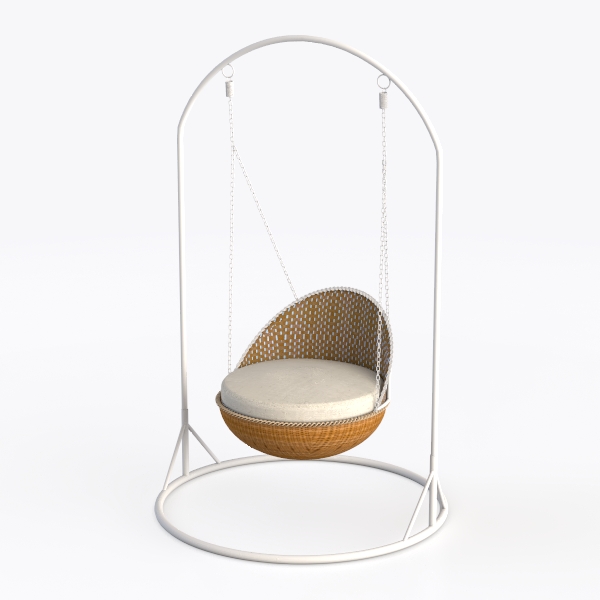 hanging chair-Relaxed Oasis