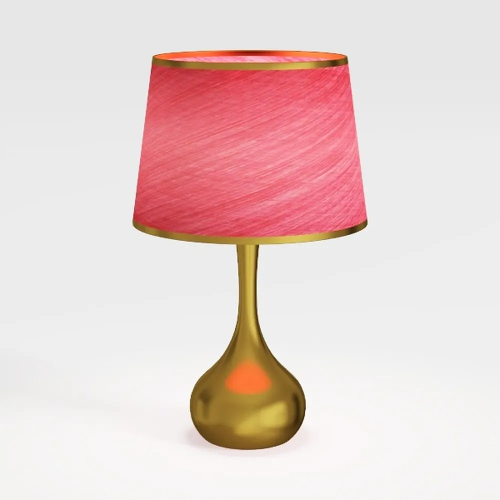 Bedside Desk Lamps, Minimalist Christmas red