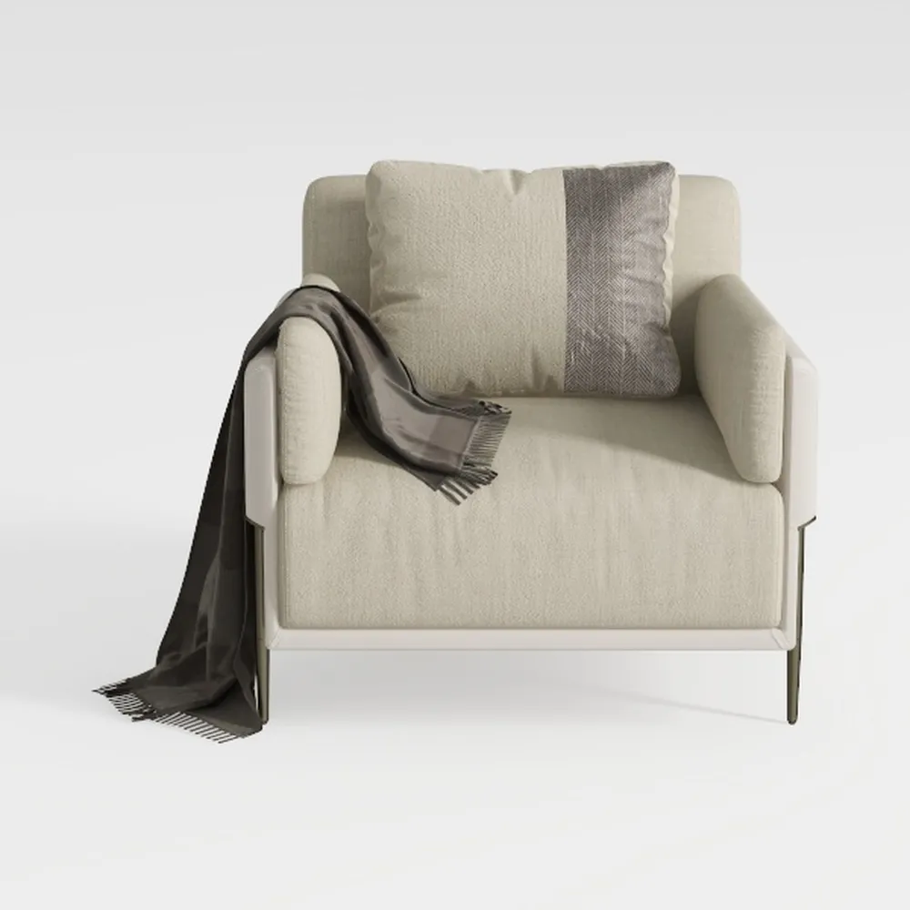 Setawix Modern Modular Sectional Sofa Chair, 42"