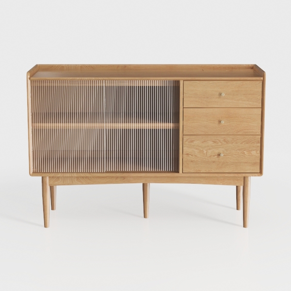 Modway Render Mid-Century Modern Two-Tier Display