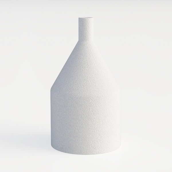 hjn White Flower Vase- Ceramic Vase for Flowers,