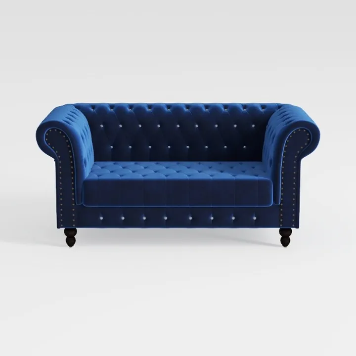 83.5 Inch Width Traditional Square Arm Removable