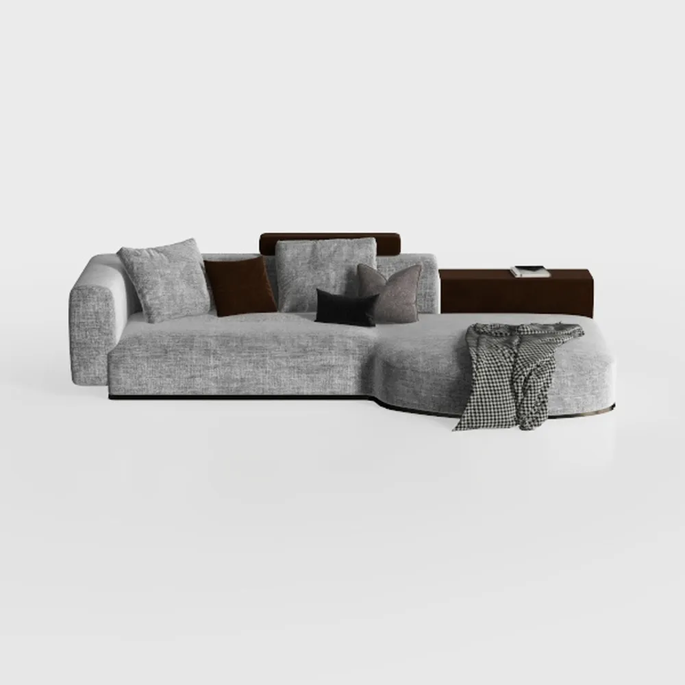 ZeHuoGe L-Shaped Sectional Couches for Living Room
