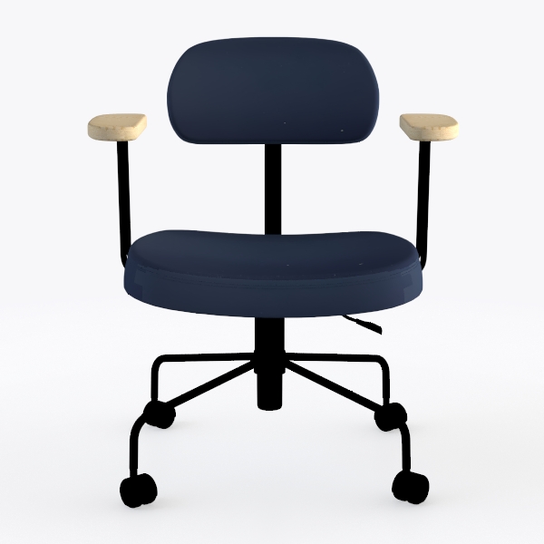 NicBex Rain-OC-00247-DX Office Chair, 24.5&quot; x 23.5