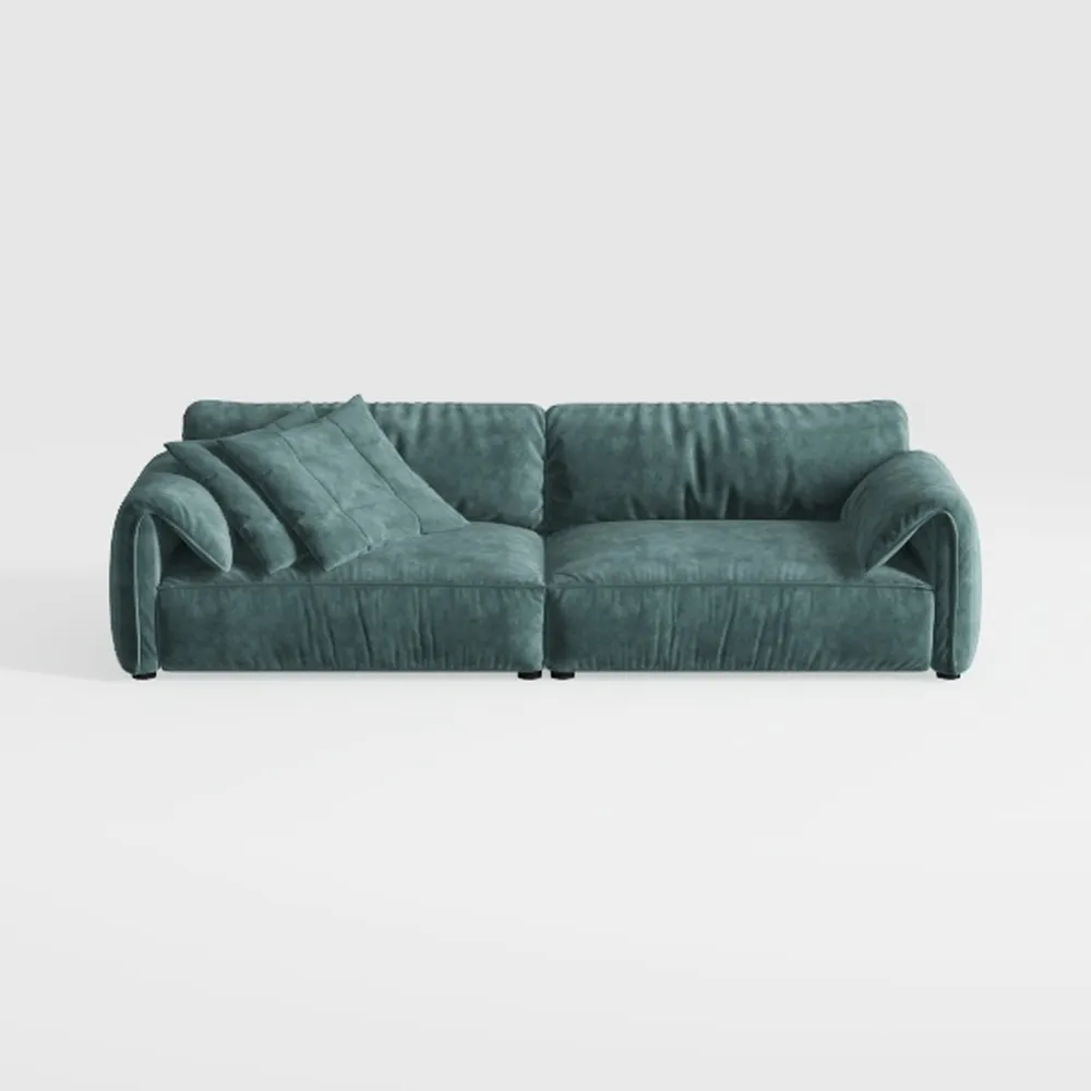 124.8" U Shaped Cloud Couches Sectional for Living