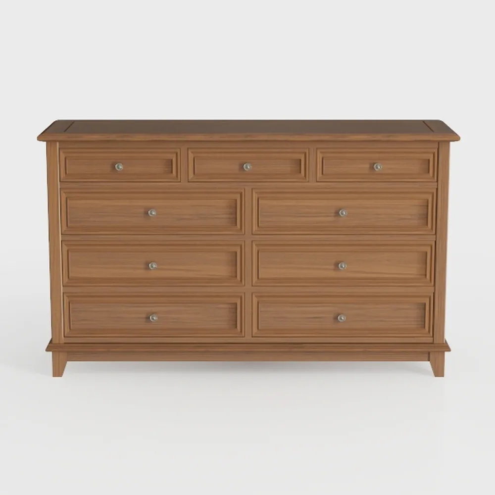 LUMTOK 10-Drawer Dresser, Fabric Storage Dressers