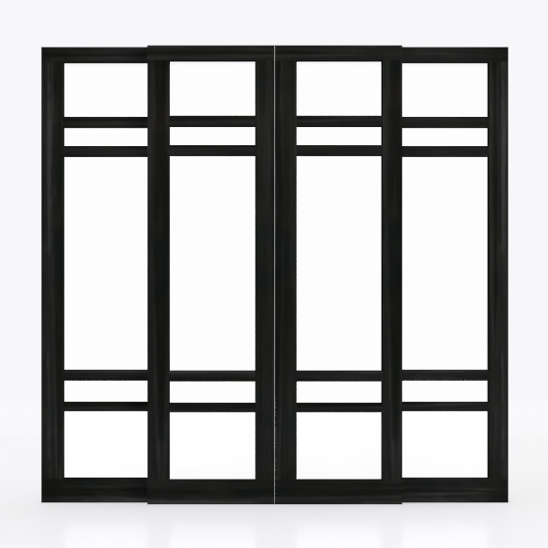 Interior door-BL-034 Red Oak Open