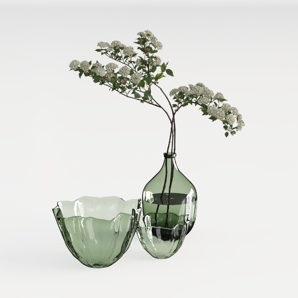 vase-Transparent Home