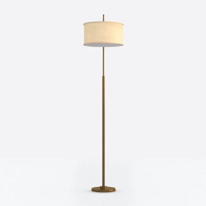 Oneach 61” Modern Floor Lamp for Living Room, Gold