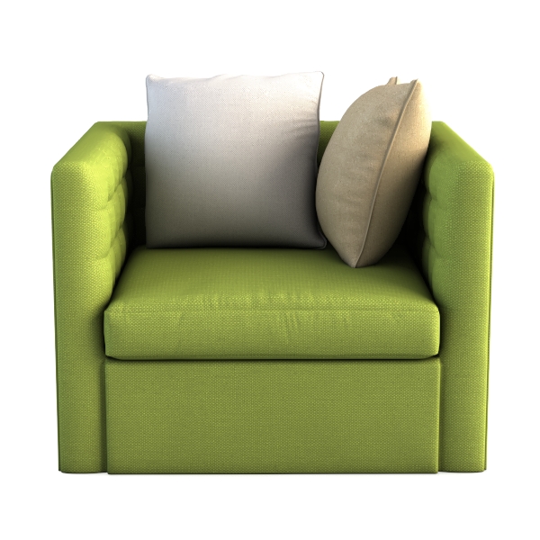 Accent Chair, Mid-Century Modern PU Leather Chairs