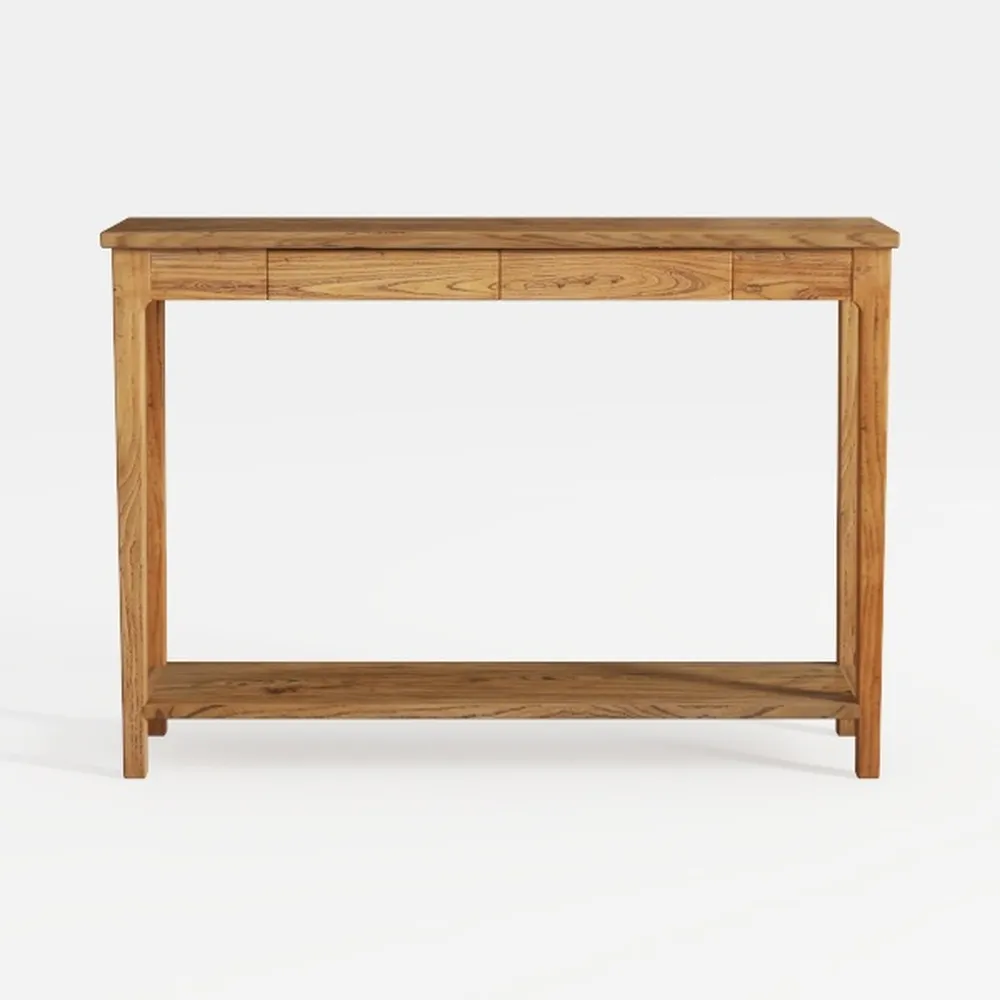 Farmhouse Dining Table for 4-6 People, 59 Inch Rec