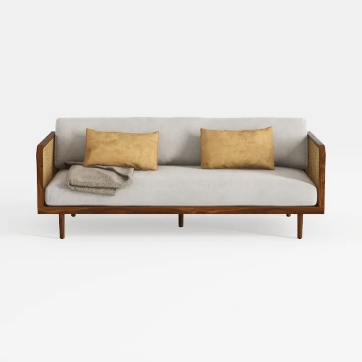 EBELLO Fabric Loveseat Sofa Couch for Living Room,