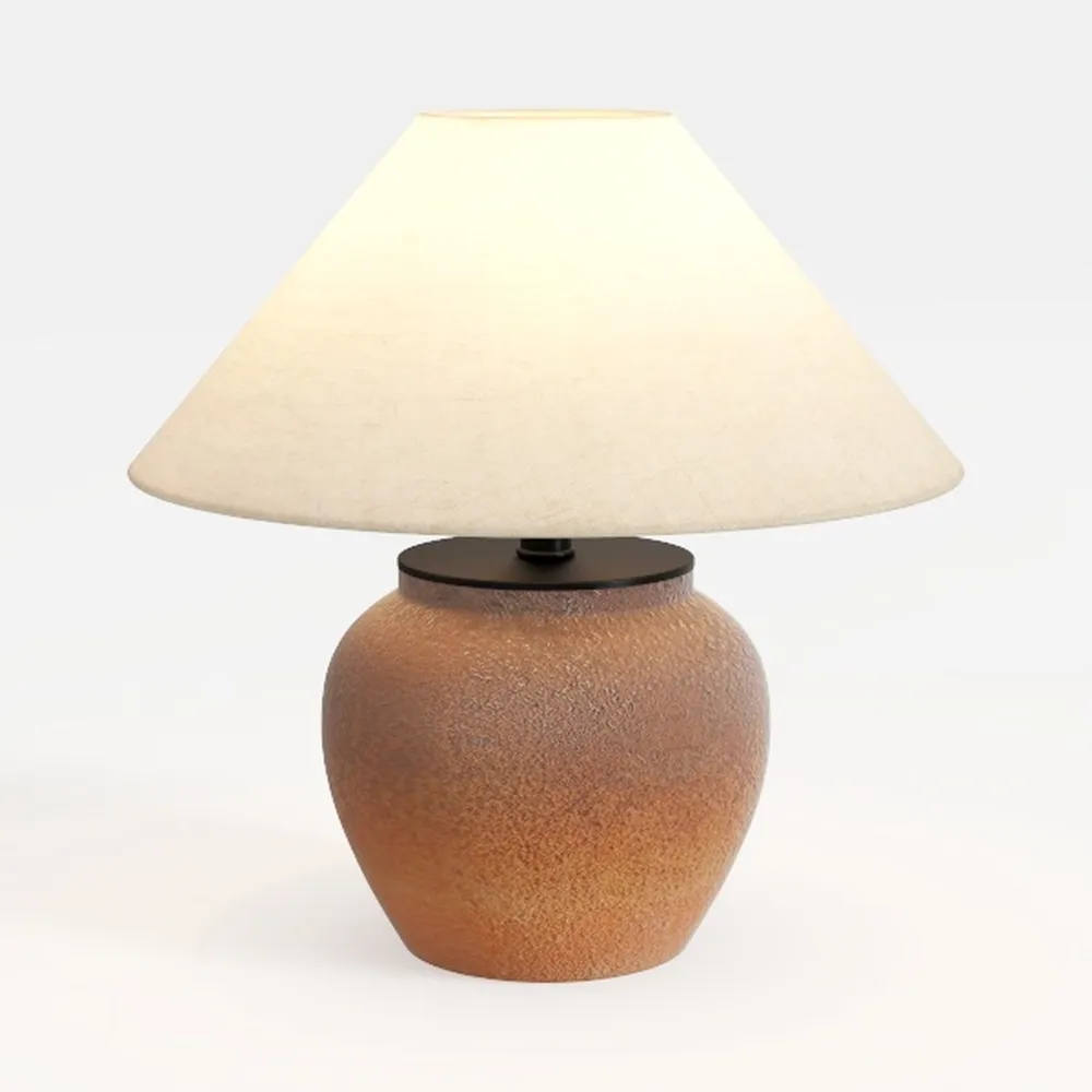 KUNJOULAM Cute Small Table Lamp, Modern Bedside