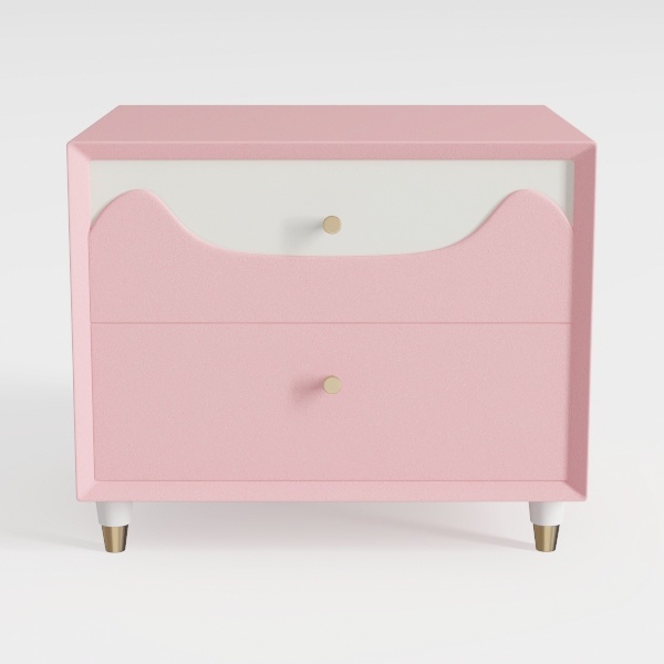 Space Saving Modern Mobile Bedside Cabinet Frames