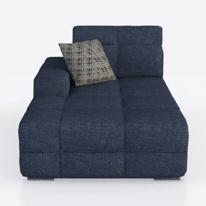 Loveseat Blue (1 Seat) Compact Single Seater