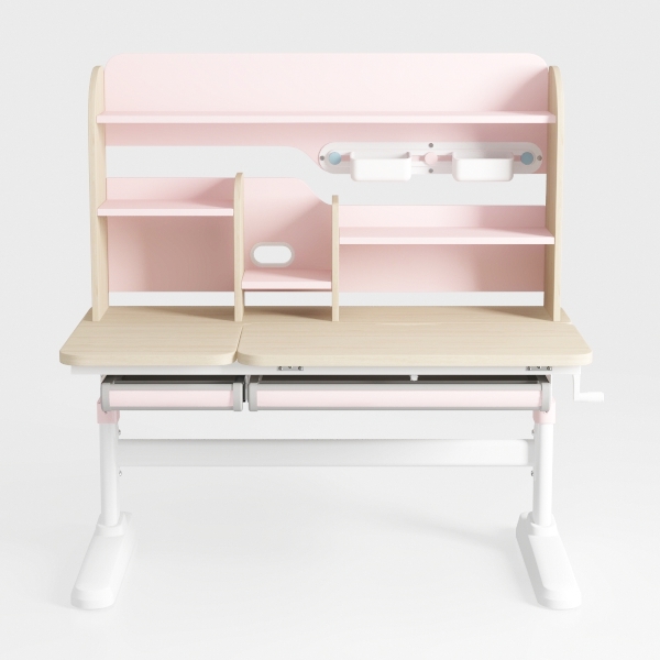 Kids Study Desk with 7-Level Tiltable Desktop Adju