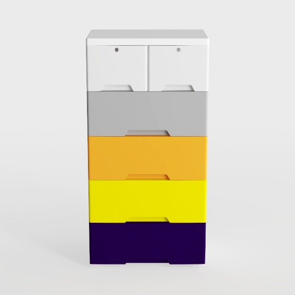 Storage Plastic Drawers Dresser Storage Cabinet