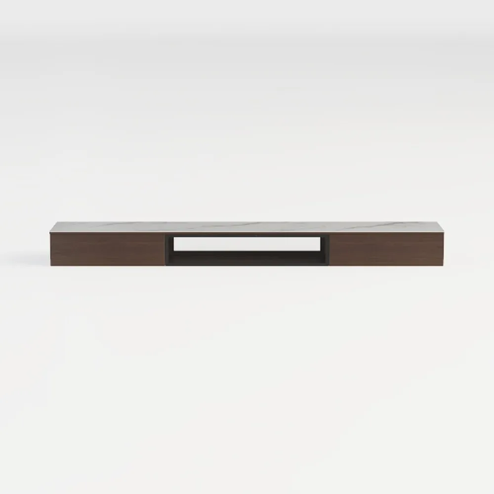 Pmnianhua Floating TV Stand with LED Lights,70''