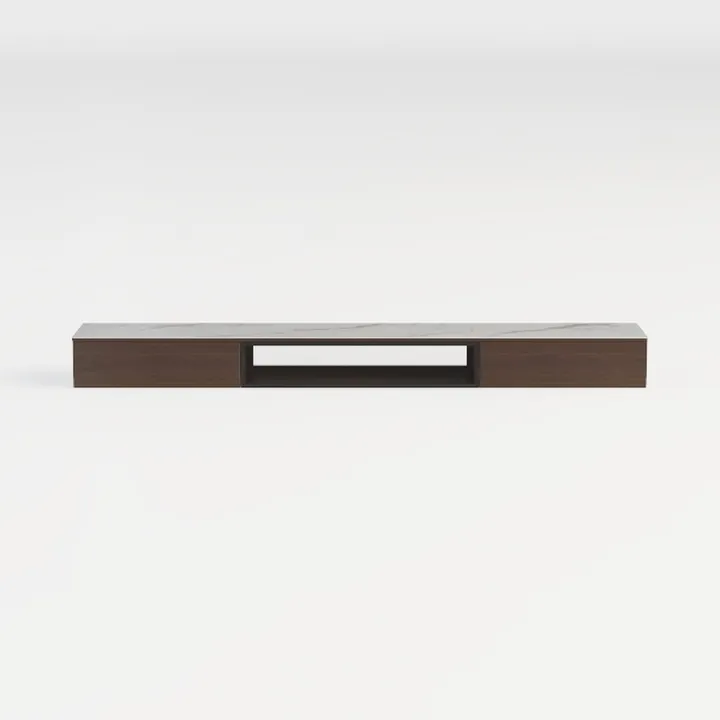 Pmnianhua Floating TV Stand with LED Lights,70''