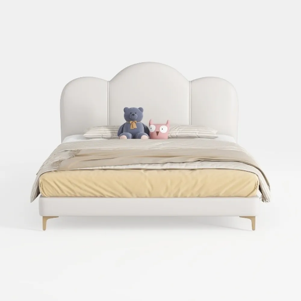 LIKIMIO Twin Size Bed Frame, Upholstered Twin