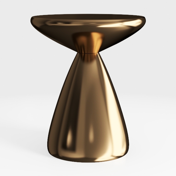 NIUYAO Pedestal Table French Mid-Century Style