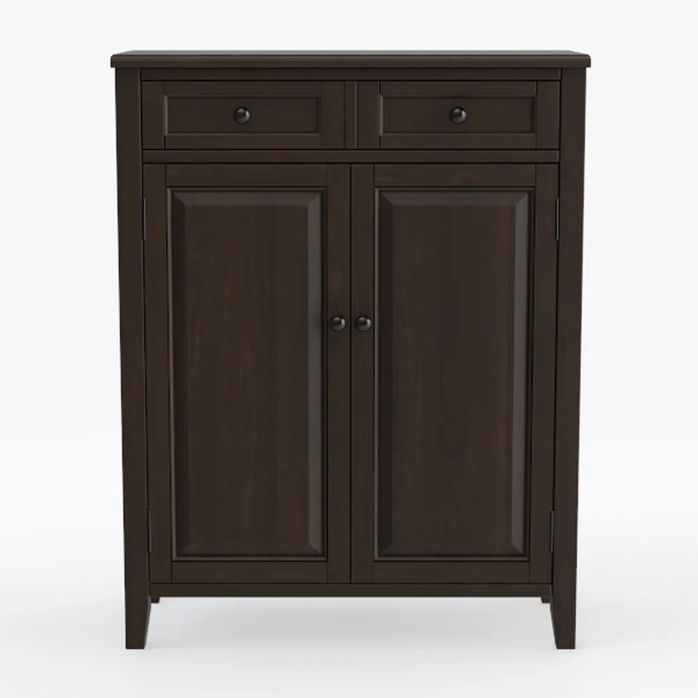 SIMPLIHOME Bedford SOLID WOOD 32 inch Wide