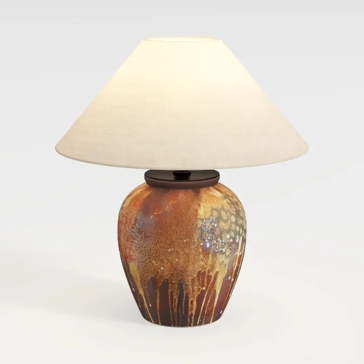 KUNJOULAM Cute Small Table Lamp, Modern Bedside