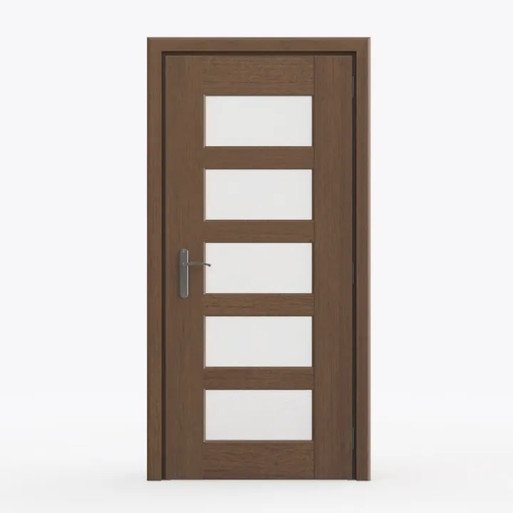VDOMDOORS Front Exterior Prehung Metal-Plastic Doo