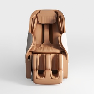 Modern Leather Full Body Massage Chair 3D Model