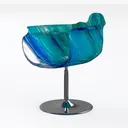 dining chair-Vibrant Home Left 45 Degree View