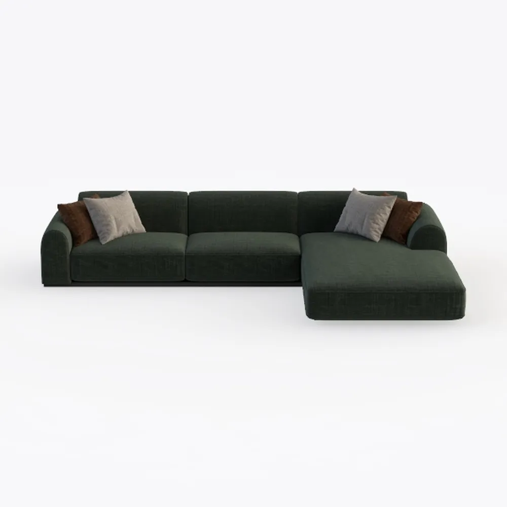 HONBAY Sectional Couch with Storage Seats, Modular