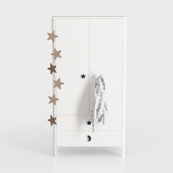 Cyclysio 5 Drawers Dresser with Charging Station