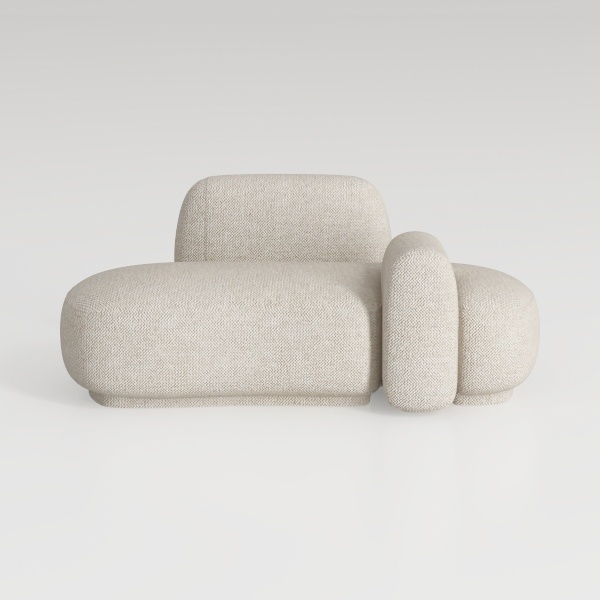 Modway Vivi Chenille Upholstered Accent Khaki-Plus