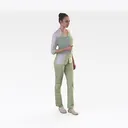 health care worker-Professions Right 45 Degree View