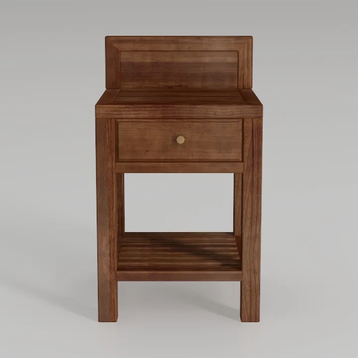 Leick Home Mission End Table, Solid Wood