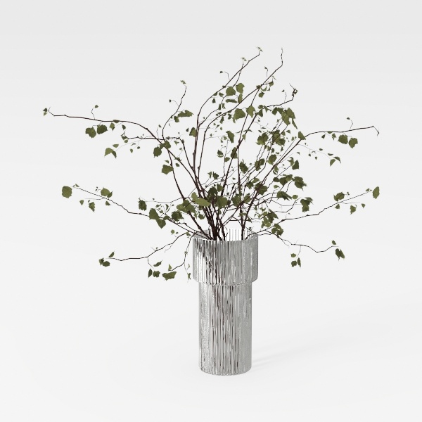 Rustic Ceramic Flower Large Vase, Vintage Floor