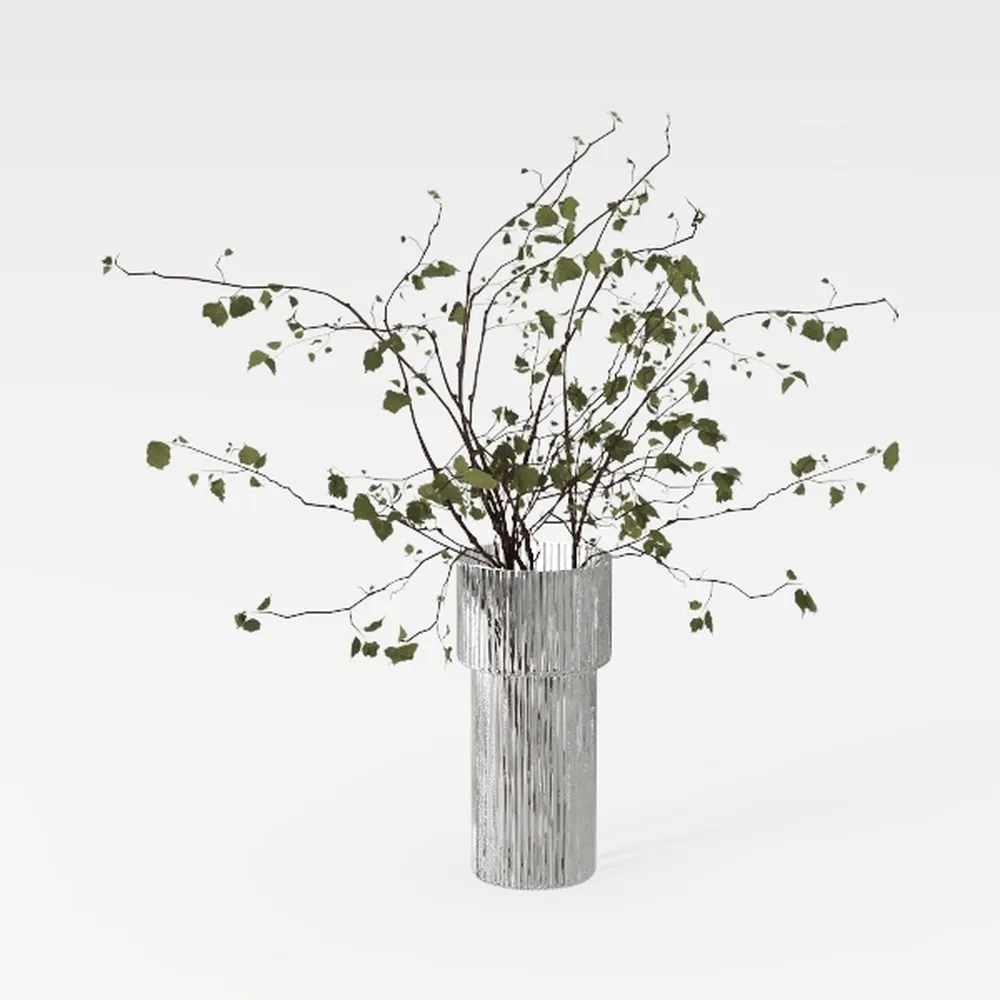 Rustic Ceramic Flower Large Vase, Vintage Floor