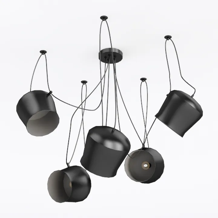 SEEBLEN 3-Light Industrial Track Lighting with