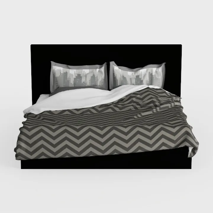 SHA CERLIN Queen Size Platform Bed Frame with 4