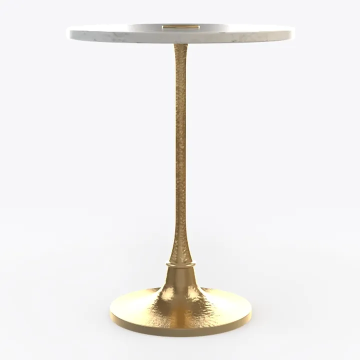 Kate and Laurel Tira Elegant Wavy Round Drink